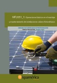 Portada de: MF2051_1 - OPERACIONES BÁSICAS EN EL MONTAJE Y MANTENIMIENTO DE INSTALACIONES SOLARES FOTOVOLTAICAS