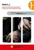 Portada de: MF0072_2 Técnicas de apoyo psicológico y social en situaciones de crisis